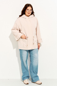 Куртка IVA 1713 бежевый - фото 3