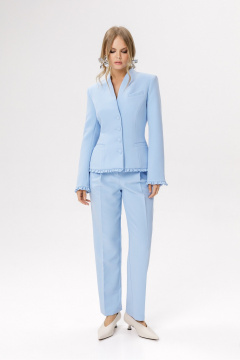 Брюки PiRS 6292 светло-голубой - фото 2