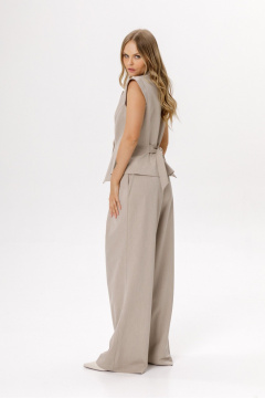 Брюки PiRS 6544 бежевый - фото 2