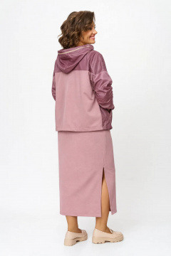 Кофта, юбка Anastasia 1224 пыльная_роза - фото 4
