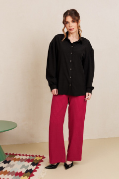 Брюки AMORI 5300 малина - фото 5