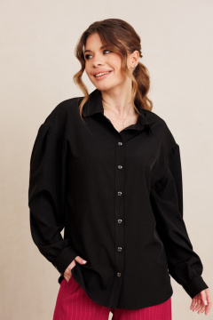 Блуза AMORI 6500 черный - фото 3