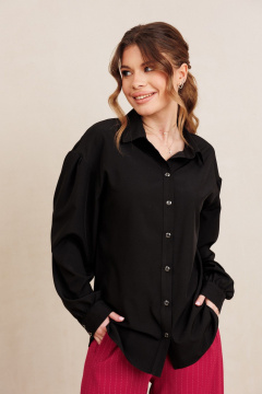 Блуза AMORI 6500 черный - фото 1