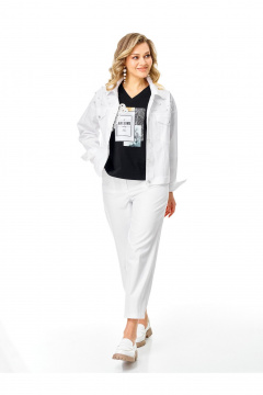 Жакет Condra 15113 белый - фото 5