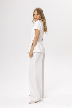 Блуза PiRS 6636 белый - фото 2