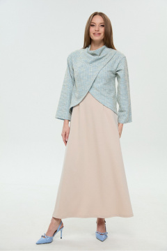 Джемпер NikVa 1016-4 небесный - фото 3