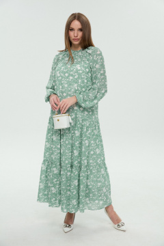 Платье NikVa 1025-2 мята - фото 5