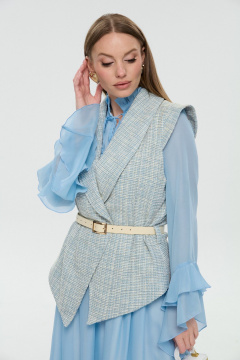 Жилет NikVa 1027-4 небесный - фото 3