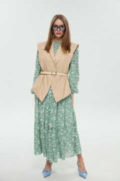 Жилет NikVa 1027-5 крем-брюле - фото 2