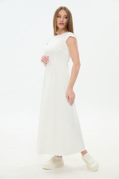 Платье NikVa 1034-1 молоко - фото 2