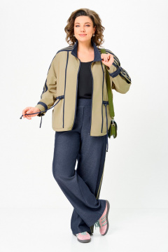 Брюки, ветровка Lady Secret 26232 хаки-синий - фото 3