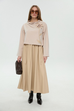 Платье NikVa 924-13 капучино - фото 5