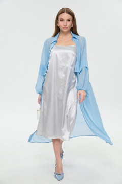 Кардиган NikVa 944-10 голубой - фото 5