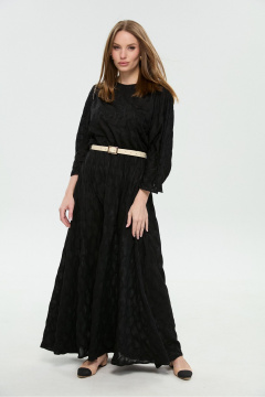 Платье NikVa 963-2 чёрный - фото 1