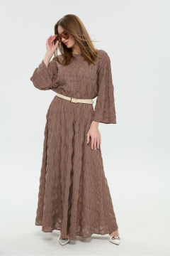 Платье NikVa 963-3 капучино - фото 5