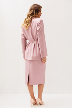 Жакет, пояс, юбка Ларс Стиль 1209 пудрово-розовый - фото 4