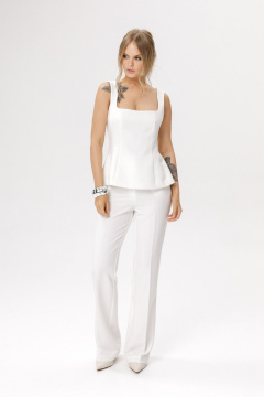 Блуза, брюки PiRS 6650 белый - фото 3