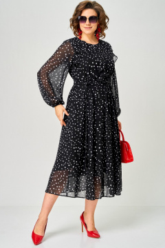 Платье EVA GRANT 7177С горох - фото 3