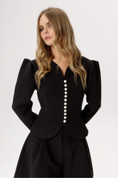 Жакет, шорты PiRS 6663 черный - фото 5