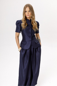 Жакет PiRS 6670 синий - фото 3