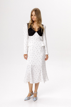 Платье PiRS 6678 белый - фото 5