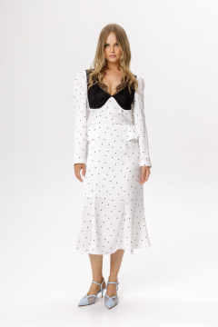 Платье PiRS 6678 белый - фото 1