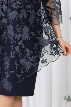 Кардиган, платье Ninele 6089 синий - фото 4