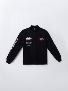 Толстовка Mark Formelle 123448/25-35534П-7 черный_печать5_2_сл_на_ЛВ_дет_пер_2_сл_на_ПР_дет_пе - фото 1