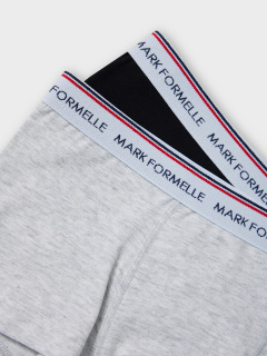 Трусы Mark Formelle 413354-2/25-40019Ц-5 серый_меланж_4306_А_черный - фото 2