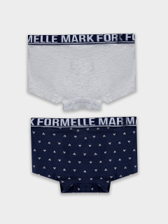 Трусы Mark Formelle 413354-2/25-40753П-5 св.серый_меланж_треуг._на_море - фото 1