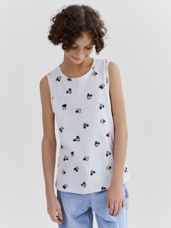 Майка Mark Formelle 423344-2/25-36782П-0 мышата_на_дымке_голубое_небо - фото 1