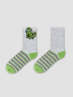 Носки Mark Formelle 430K-3412/B3-26430K св.серый_меланж_рис.3412 - фото 1