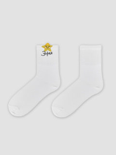 Носки Mark Formelle 444K-3529/B4-26444K белый_рис.3529 - фото 1