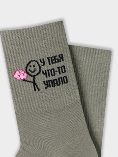 Носки Mark Formelle 559U-3286/25559U оливка_рис.3286 - фото 2