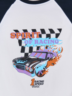 Брюки, футболка Mark Formelle 563340/25-39128ПП-0 белый_гоночная_клетка_3_сл_на_пол - фото 3