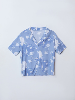 Рубашка, шорты Mark Formelle 592553-1/25-39809ПП-9 цветы_на_св.голубом - фото 2