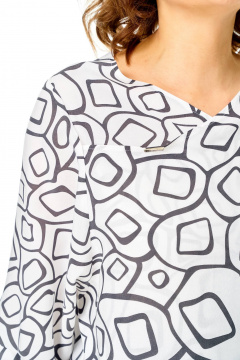 Блуза, брюки Anastasia 1343 графит - фото 5