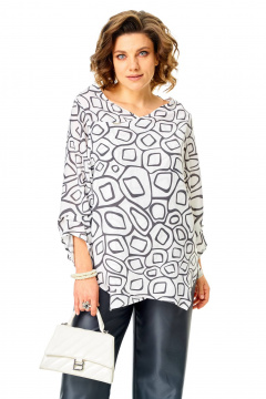 Блуза, брюки Anastasia 1343 графит - фото 3