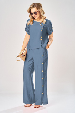 Блуза, брюки ARTELLA А-1004 синий - фото 1