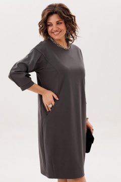 Платье Anelli 61 маренго - фото 3