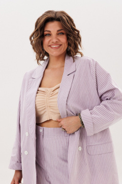 Брюки, жакет Anelli 1838 лавдовый-ритм - фото 1