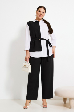 Блуза, брюки Lissana 4937 черный - фото 1