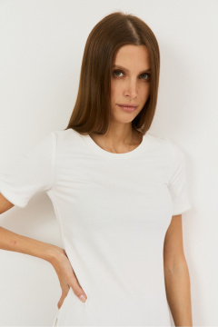 Футболка THE NAME 2493 молочный - фото 2