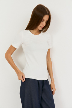 Футболка THE NAME 2493 молочный - фото 5