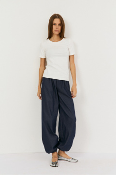 Футболка THE NAME 2493 молочный - фото 4