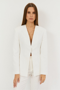 Брюки, жакет THE NAME 2507 молочный - фото 2