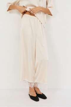 Брюки, топ THE NAME 2510 сливочный - фото 3