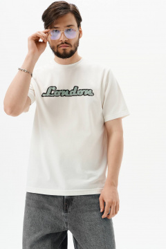 Футболка 10DENCY 92010 молочный/зеленый - фото 1