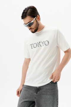 Футболка 10DENCY 92012 молочный/серый - фото 1