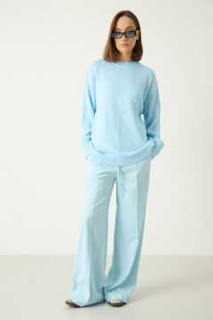 Брюки Luitui R2019 светло-голубой - фото 1